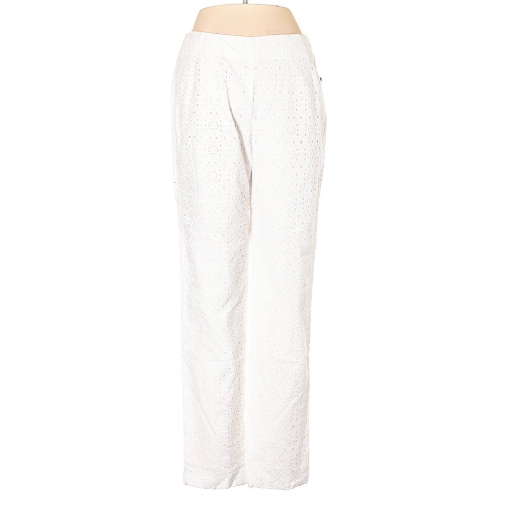 Love MOSCHINO | NWT Eyelet Dainty White Pants - Picture 8 of 8